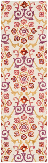 Safavieh Suzani Szn377A Ivory / Rust Rugs.