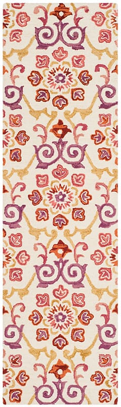 Safavieh Suzani Szn377A Ivory / Rust Rugs.