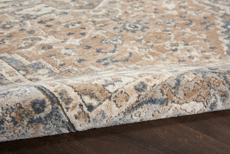 Nourison Quarry Qua05 Beige/Grey Area Rug