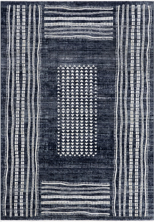 Nuloom Fatimah Modern Nfa1535A Gray Area Rug