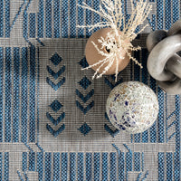 Nuloom Claudia Tribal Ncl1814B Blue Area Rug