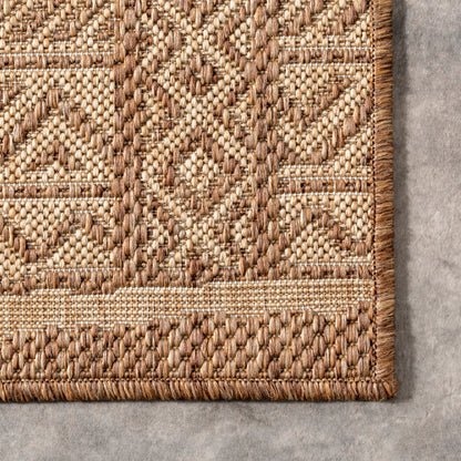 Nuloom Abbey Tribal Nab1799A Beige Area Rug