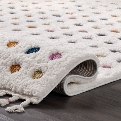 Nuloom Behati Polka Dot Nbe2984A Beige Area Rug