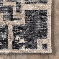 Nuloom Trena Tribal Ntr2082A Dark Gray Area Rug