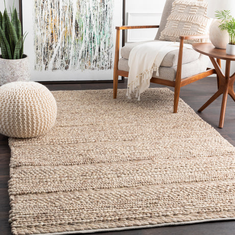 Surya Tahoe Tah-3700 Ivory, Brown Rug.