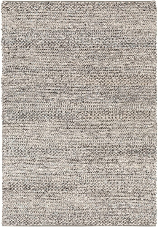 Surya Tahoe Tah-3710 Silver Gray, Pale Blue, Medium Gray Area Rug