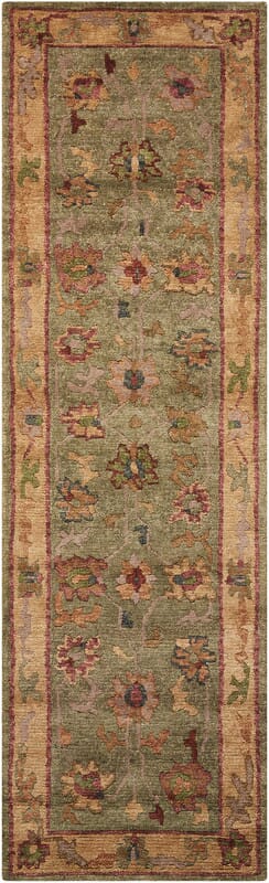 Nourison Tahoe Ta03 Green Area Rug