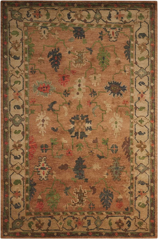 Nourison Tahoe Ta05 Copper Area Rug