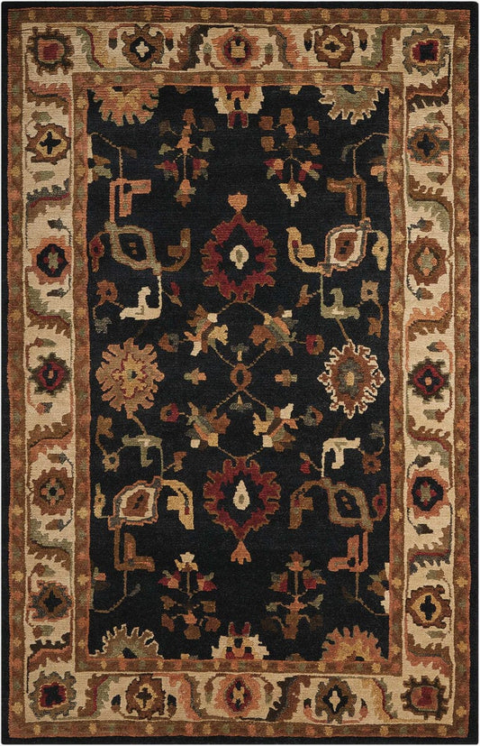 Nourison Tahoe Ta08 Black Area Rug