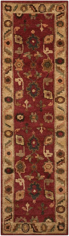 Nourison Tahoe Ta08 Red Area Rug