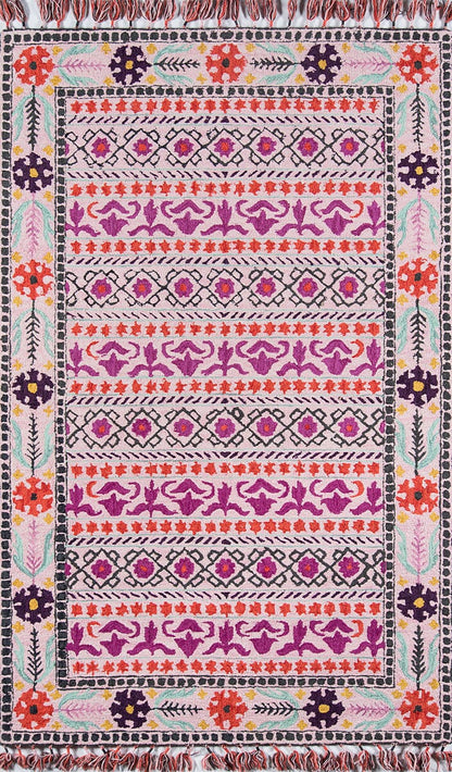 Momeni Tahoe Ta-07 Pink Area Rug