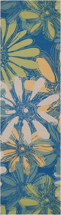 Nourison Home And Garden Rs022 Blue Area Rug