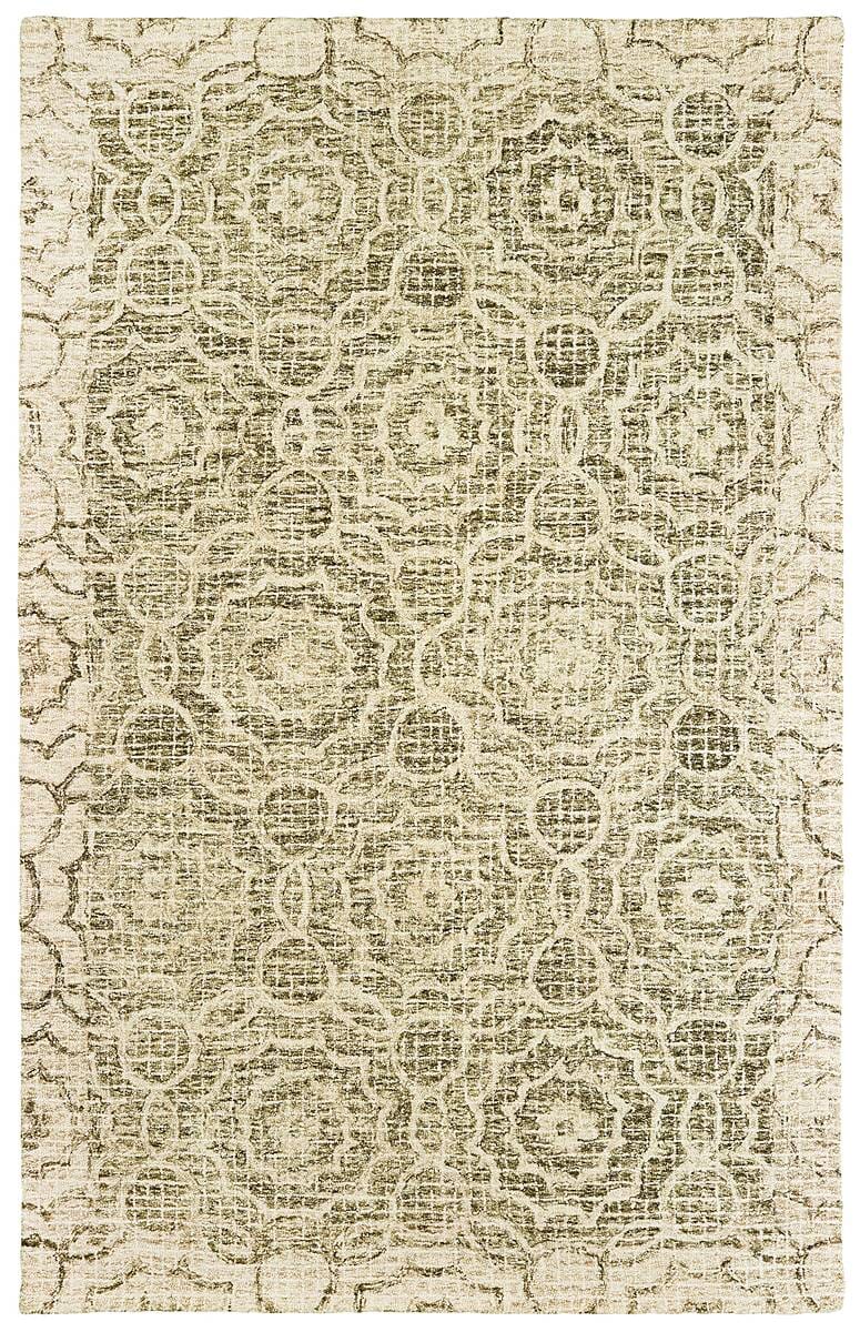 Oriental Weavers Sphinx Tallavera 55606 Green / Ivory Geometric Area Rug