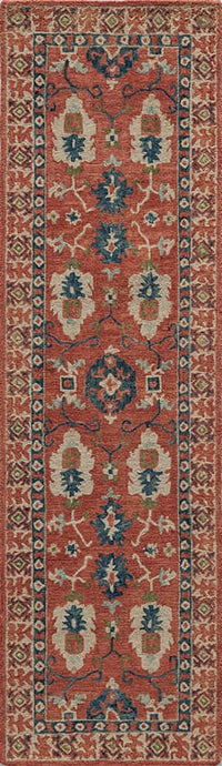 Momeni Tangier Tan-3 Red Area Rug