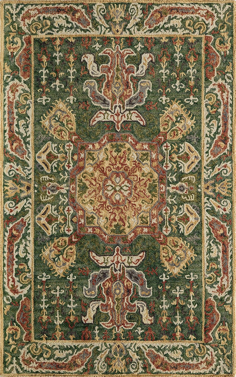 Momeni Tangier Tan25 Green Area Rug