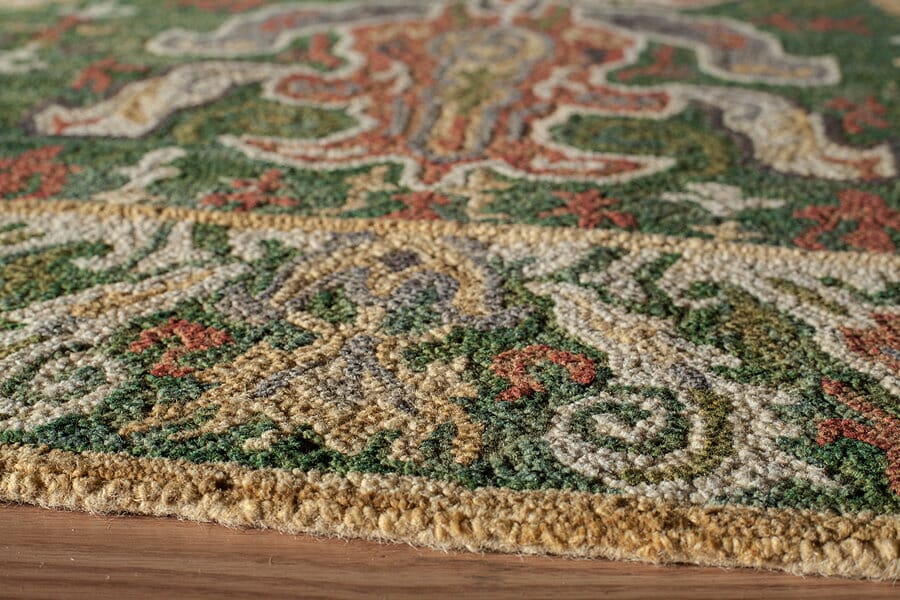 Momeni Tangier Tan25 Green Area Rug