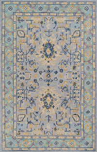 Momeni Tangier Tan30 Blue Area Rug