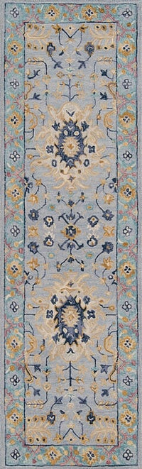 Momeni Tangier Tan30 Blue Area Rug