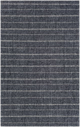 Surya Tartan Tar-2301 Charcoal, Ivory, Medium Gray Rugs.