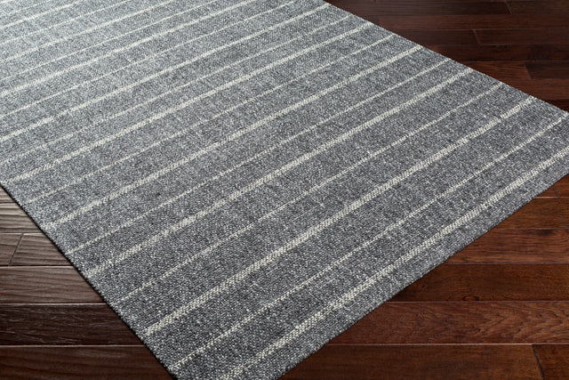 Surya Tartan Tar-2301 Charcoal, Ivory, Medium Gray Rugs.