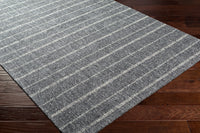 Surya Tartan Tar-2301 Charcoal, Ivory, Medium Gray Area Rug