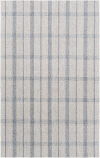 Surya Tartan Tar-2302 Ivory, Light Gray, Medium Gray Area Rug