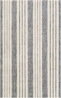 Surya Tartan Tar-2303 Ivory, Light Gray, Medium Gray, Charcoal Area Rug