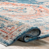 Nuloom Harley Barbed Mast Nha2280A Blue Area Rug