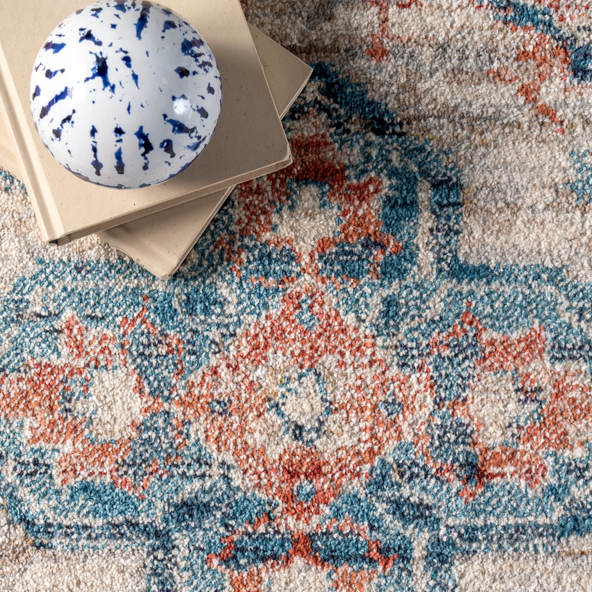 Nuloom Harley Barbed Mast Nha2280A Blue Area Rug