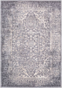 Surya Tibetan Tbt-2300 Charcoal, Ivory, Khaki, Medium Gray Vintage / Distressed Area Rug