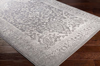 Surya Tibetan Tbt-2300 Charcoal, Ivory, Khaki, Medium Gray Vintage / Distressed Area Rug