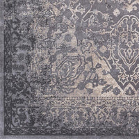 Surya Tibetan Tbt-2300 Charcoal, Ivory, Khaki, Medium Gray Vintage / Distressed Area Rug