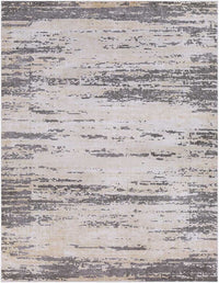 Surya Tibetan Tbt-2304 Khaki, Cream, Medium Gray, Charcoal Organic / Abstract Area Rug