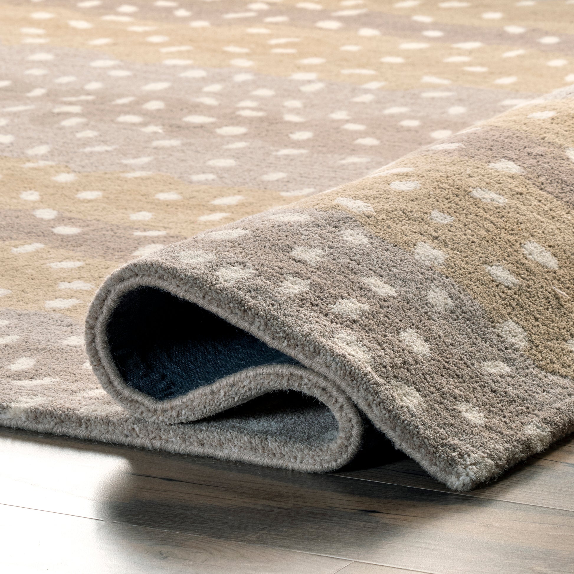 Nuloom Yvette Spotted Nyv2684A Beige Area Rug