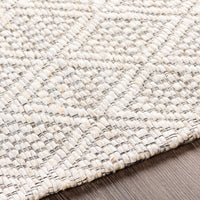 Surya Trace Tce-2301 Cream, Medium Gray Area Rug