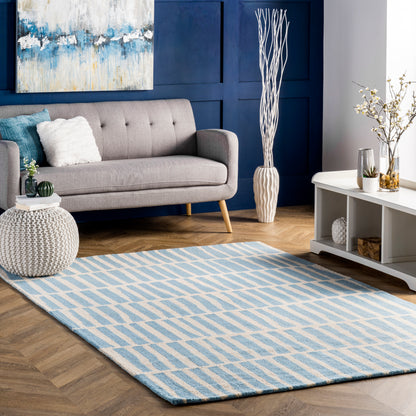 Nuloom Lemuel Nle2696A Baby Blue Area Rug