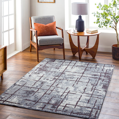 Surya Toscana Tcn-2300 Slate, Charcoal Area Rug