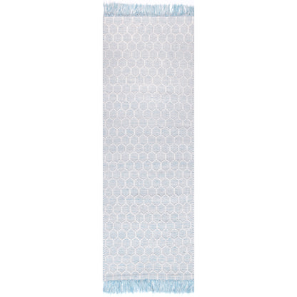 Nuloom Wylie Honeycomb Rug Nwy1375A Baby Blue Area Rug