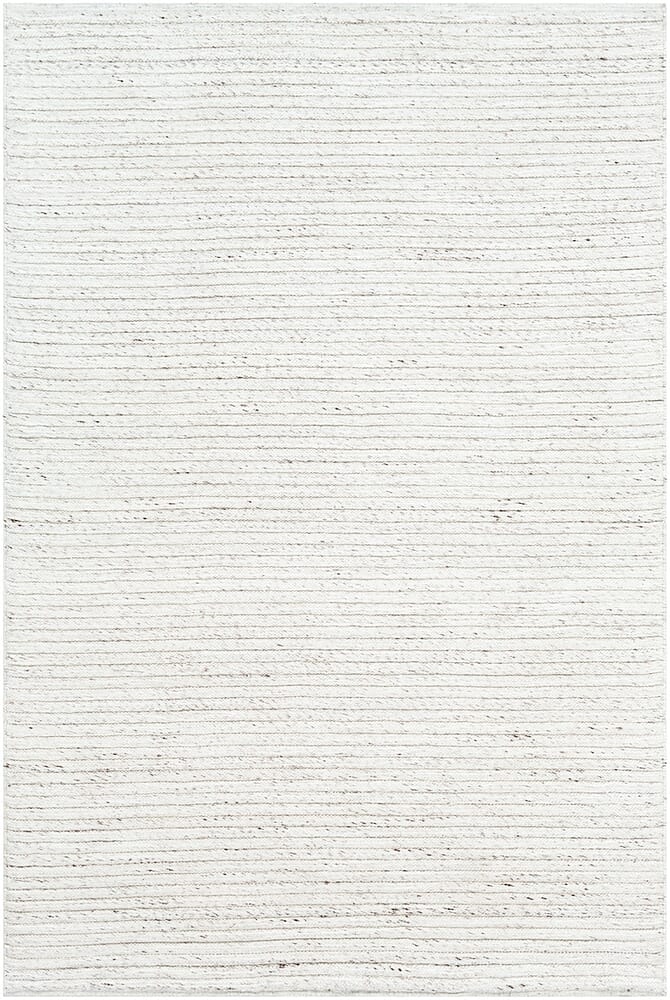 Surya Tundra Tda-1000 White, Dark Brown Area Rug