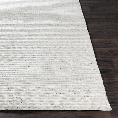 Surya Tundra Tda-1000 White, Dark Brown Area Rug