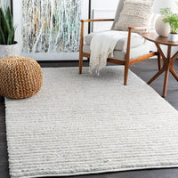 Surya Tundra Tda-1000 White, Dark Brown Area Rug