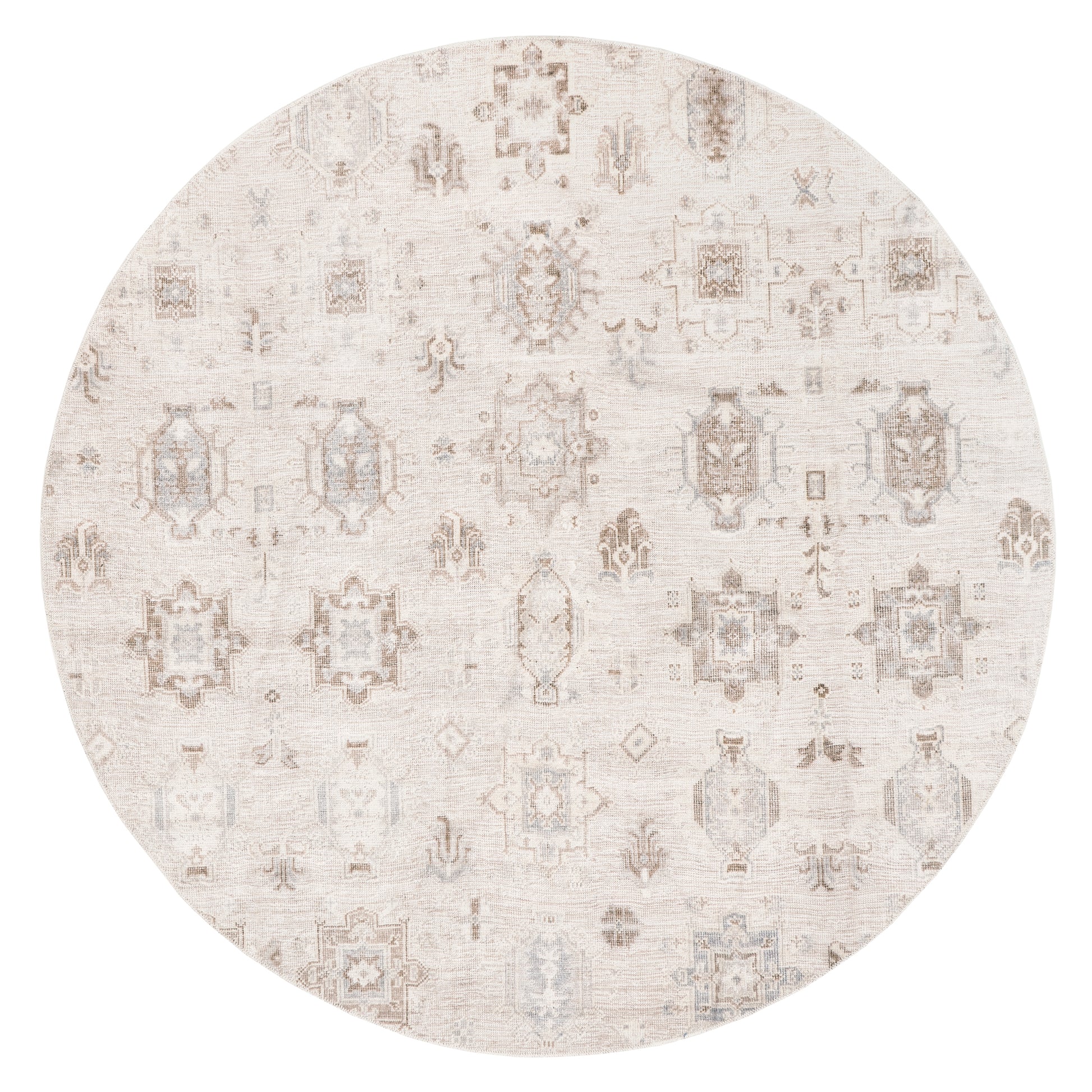 AreaRugs.com Wavaj Nwa1175A Beige Area Rug