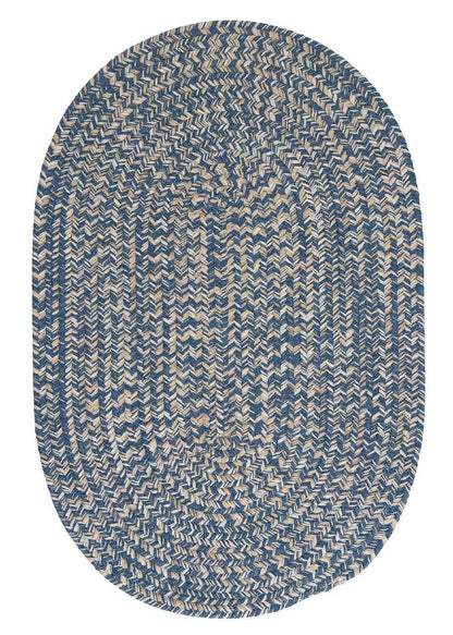 Colonial Mills Tremont Te59 Denim / Blue / Neutral Area Rug