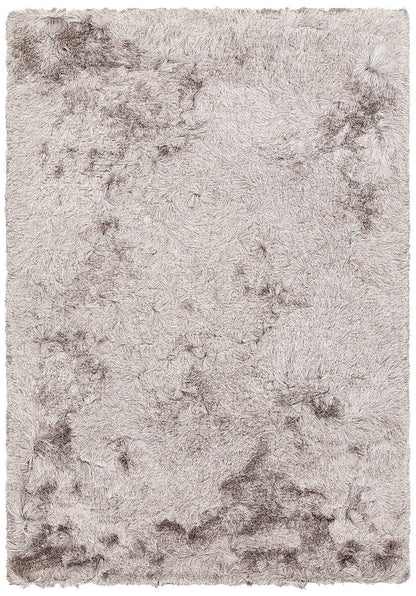 Chandra Teagan Tea44800 Silver Shag Area Rug