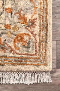 Nuloom Floral Mooney Nfl2578A Beige Area Rug