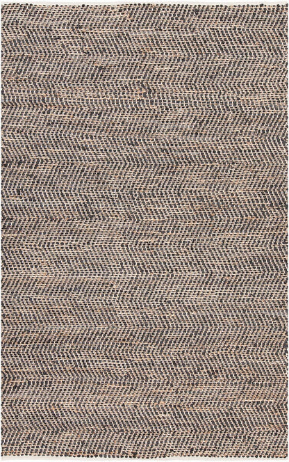 Chandra Tenola Ten37601 Black Solid Color Area Rug