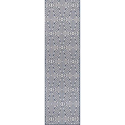 Nuloom Harvey Trellis Nha1777D Navy Area Rug