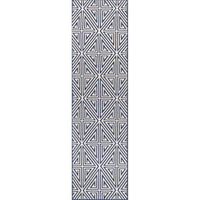 Nuloom Harvey Trellis Nha1777D Navy Area Rug