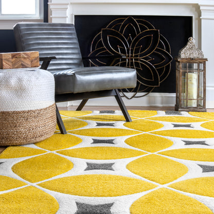 Nuloom Gabriela Trellis Nga1564F Sunflower Area Rug