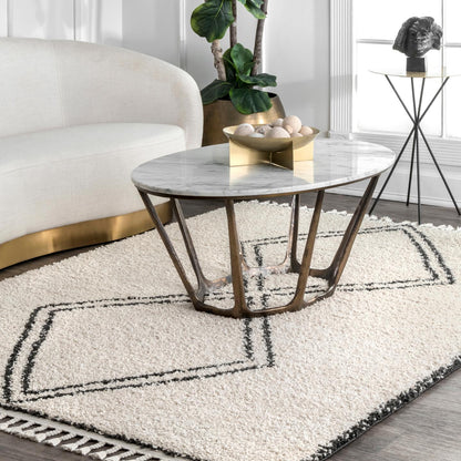 Nuloom Kiara Infinity Emblem Nki2926A Off White Area Rug